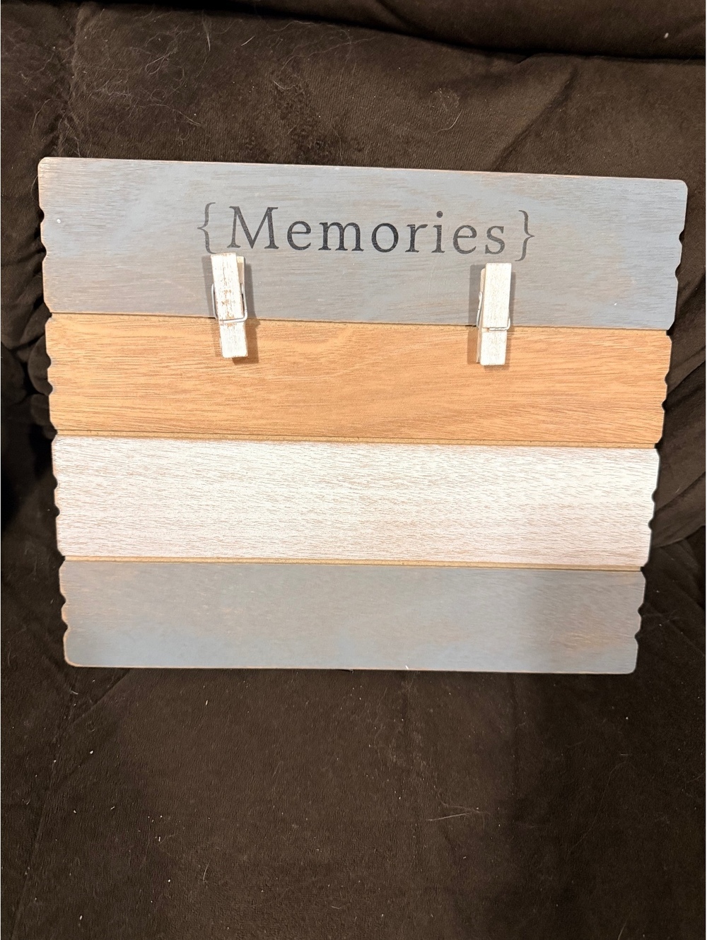 Wood ‘Memories’ picture frame
